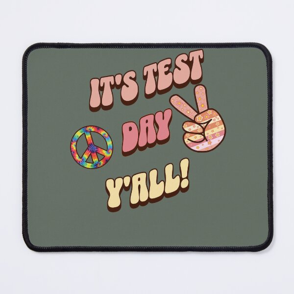 Item preview, It's Test Day Y'all Funny Teachers designed and sold by Cute & Sassy Custom Gifting Boutiques.