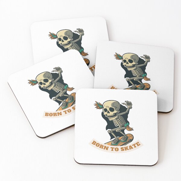 Item preview, Born To Skate - Skeleton designed and sold by Ou-SunShine.