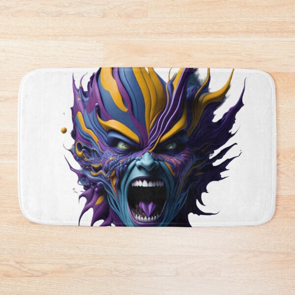 Artikelvorschau, Psycho Head #7 Part of the Psycho Heads Collection entworfen und verkauft von Psychedelic Psychos.