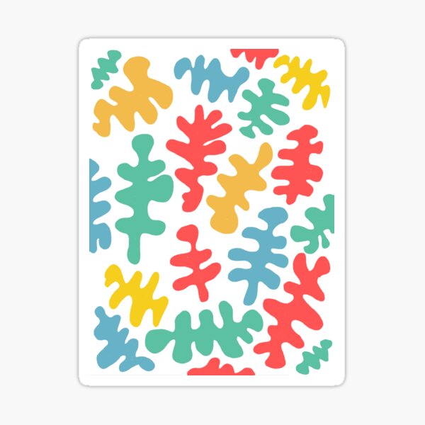 coral by the sea Sticker
