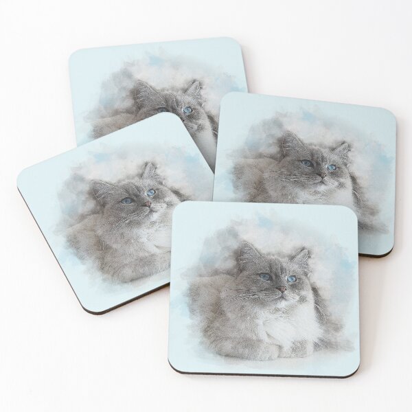Item preview, Ragdoll Cat Design designed and sold by TrendyArtPrints.