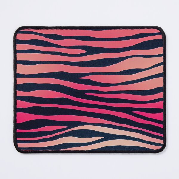 Item preview, Pink Tiger Stripes Abstract Trendy  Pattern Modern Wild  Boho Animal African Grandient designed and sold by CozyZone.