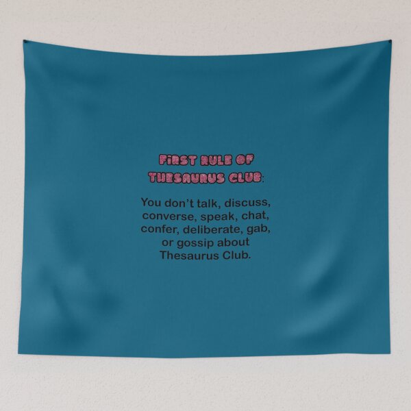 Item preview, Thesaurus Club designed and sold by Black-Orc.