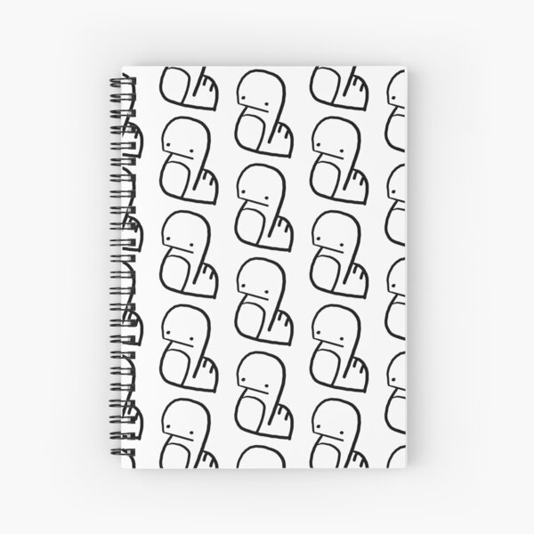 chan's doodle Spiral Notebook