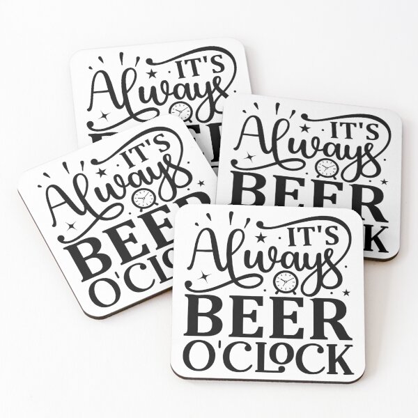 Item preview, Always Beer O'clock designed and sold by bertisadesign.