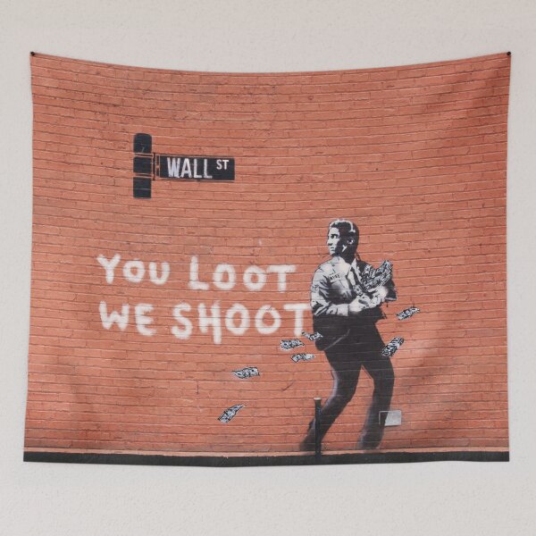 Item preview, Banksy New York NYSE designed and sold by WE-ARE-BANKSY.
