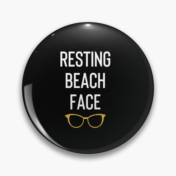 Item preview, Resting Beach Face designed and sold by Raw Creative Prints.