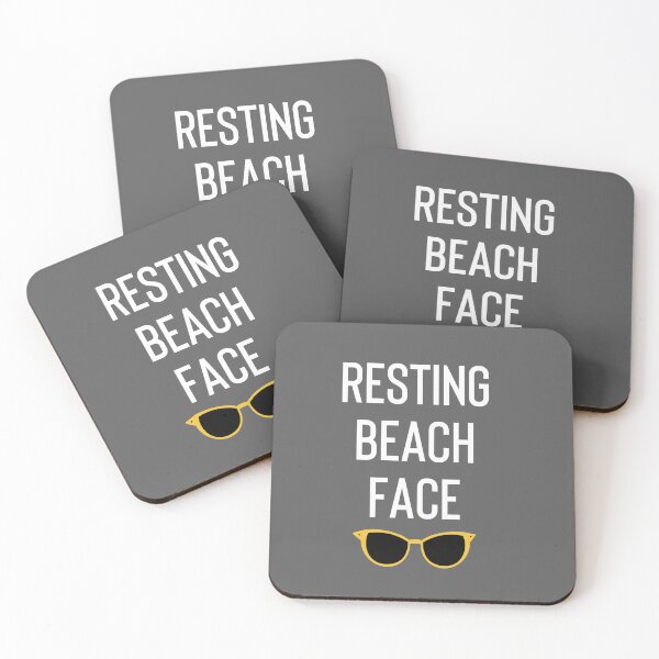 Item preview, Resting Beach Face designed and sold by Raw Creative Prints.