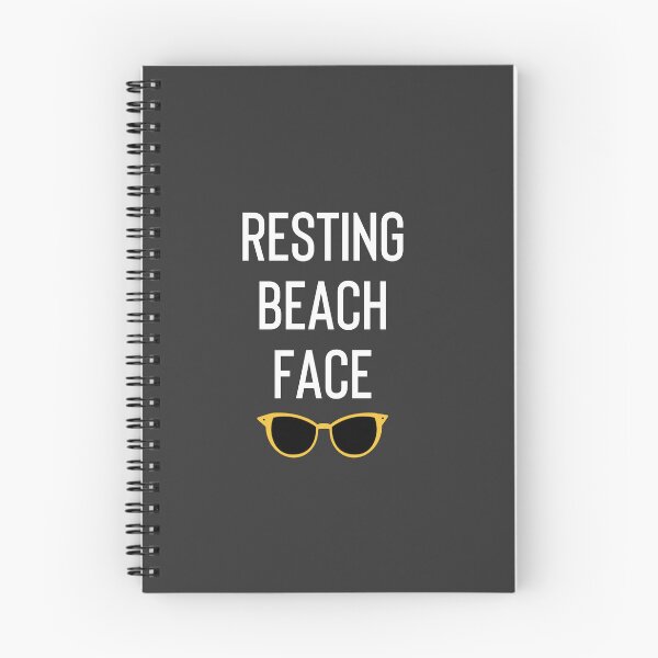 Item preview, Resting Beach Face designed and sold by Raw Creative Prints.
