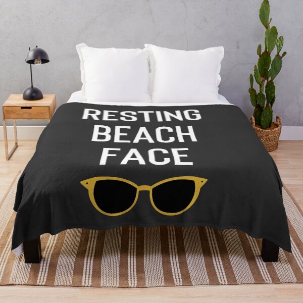 Item preview, Resting Beach Face designed and sold by Raw Creative Prints.