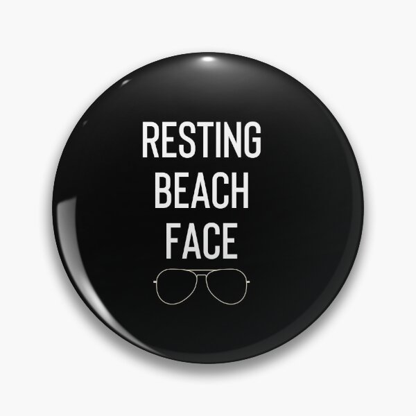 Item preview, Resting Beach Face designed and sold by Raw Creative Prints.