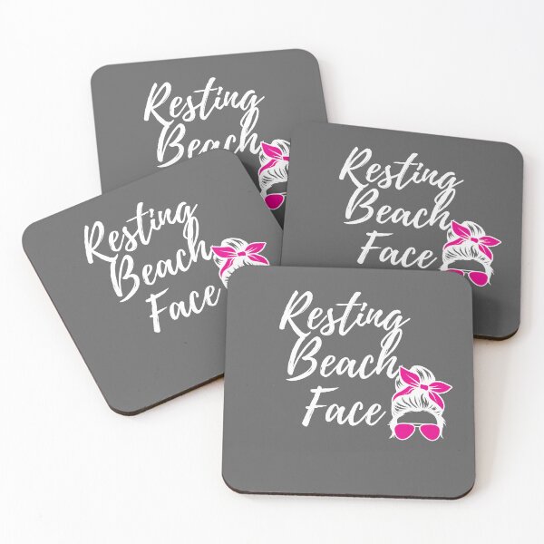 Item preview, Resting Beach Face designed and sold by Raw Creative Prints.