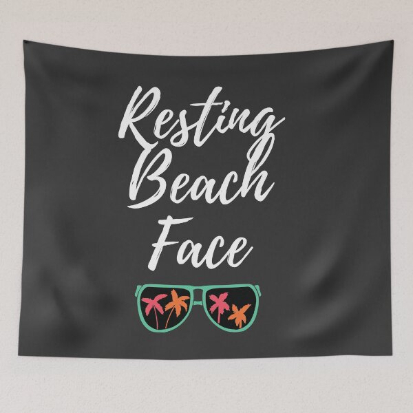 Item preview, Resting Beach Face designed and sold by Raw Creative Prints.