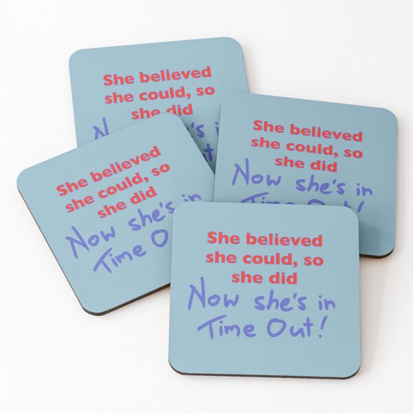 Item preview, Now She's in Time Out designed and sold by Black-Orc.