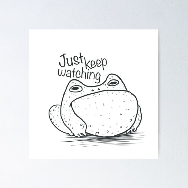Item preview, Frog sketch designed and sold by Xatutik.art.