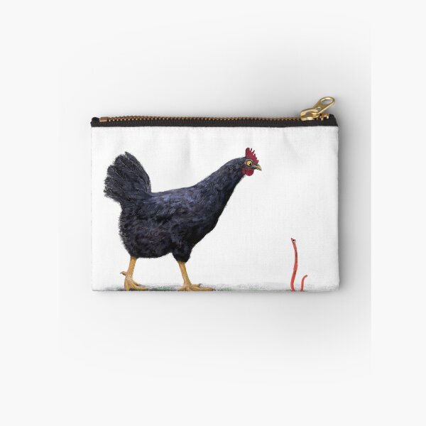 Item preview, Worm meeting a chicken designed and sold by Fionna Bottema.