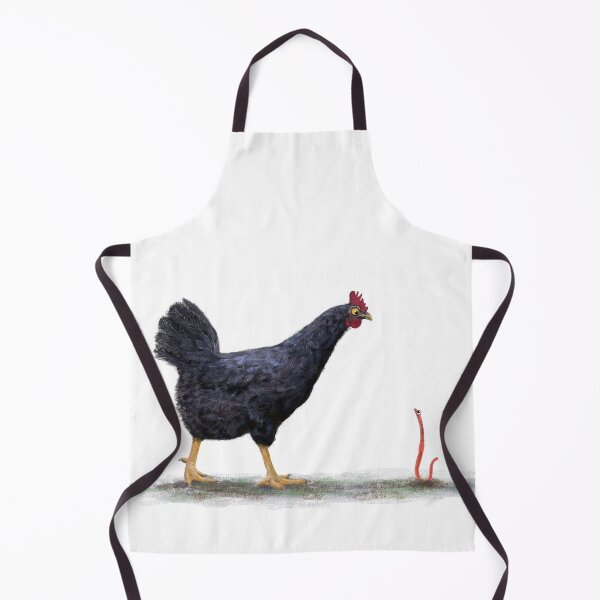 Item preview, Worm meeting a chicken designed and sold by Fionna Bottema.