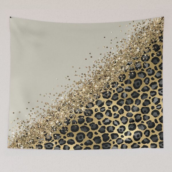 Item preview, Gold tan Diagonal Leopard  designed and sold by bertisadesign.