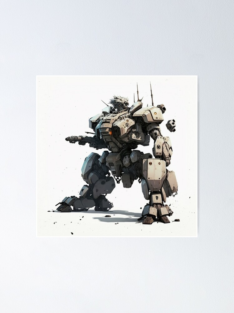 Armored Core 4 - Ps3 - Cover Ver. 2 Poster for Sale by Mecha-Art