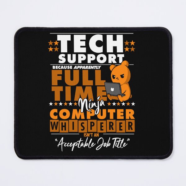 Item preview, Tech Support Ninja Computer Whisperer Funny designed and sold by Nerd Shizzle.