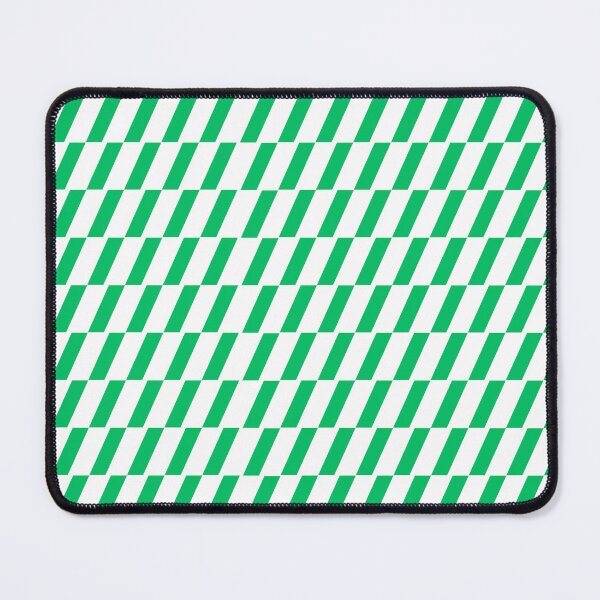 Item preview, Green and white warning tape. A long horizontal stripe in green pattern  designed and sold by Giree07.