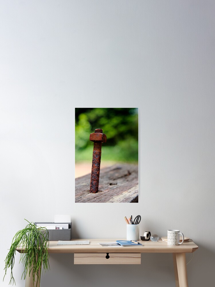 Thumbnail 2 of 3, Poster, Nut & bolt designed and sold by mistered.