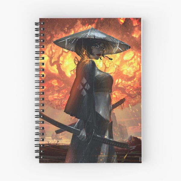 Item preview, Samurai Girl Aesthetic Design designed and sold by ibrahhim.