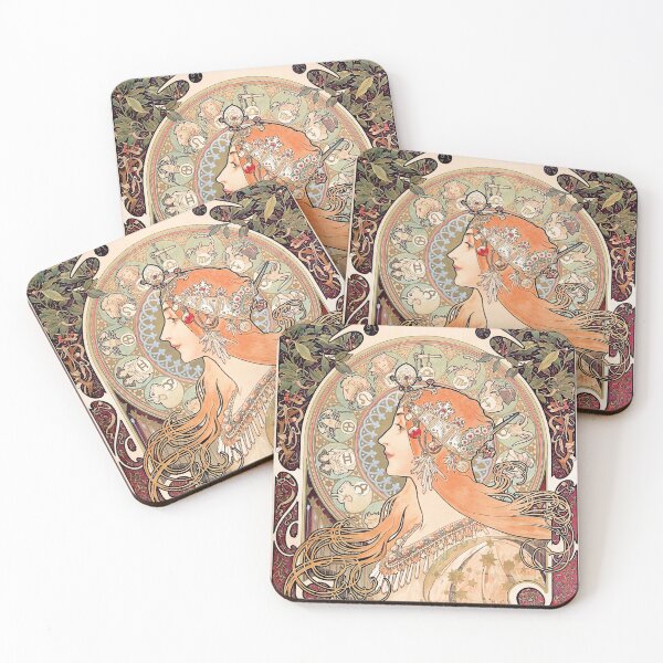 Item preview, Zodiac | Alphonse Mucha designed and sold by LaMadeleine.