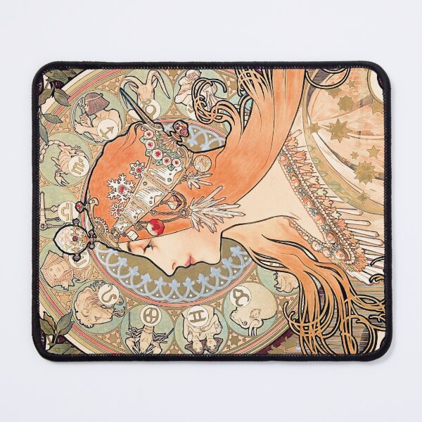 Item preview, Zodiac | Alphonse Mucha designed and sold by LaMadeleine.