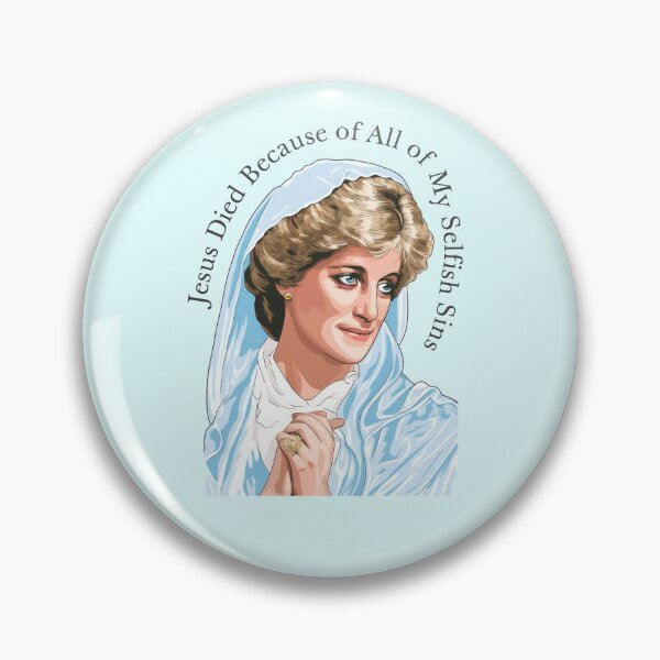 Item preview, Catholic Princess Diana designed and sold by DebbieDoesDogs.