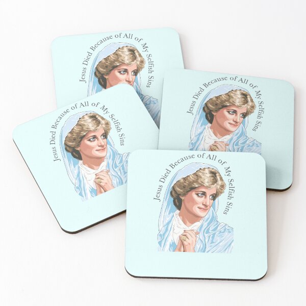 Item preview, Catholic Princess Diana designed and sold by DebbieDoesDogs.