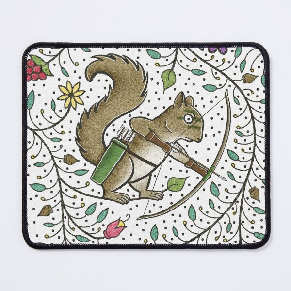 Item preview, Scoia'tael squirrel archer | Medieval marginalia inspired by The Witcher designed and sold by MahakamWorkshop.