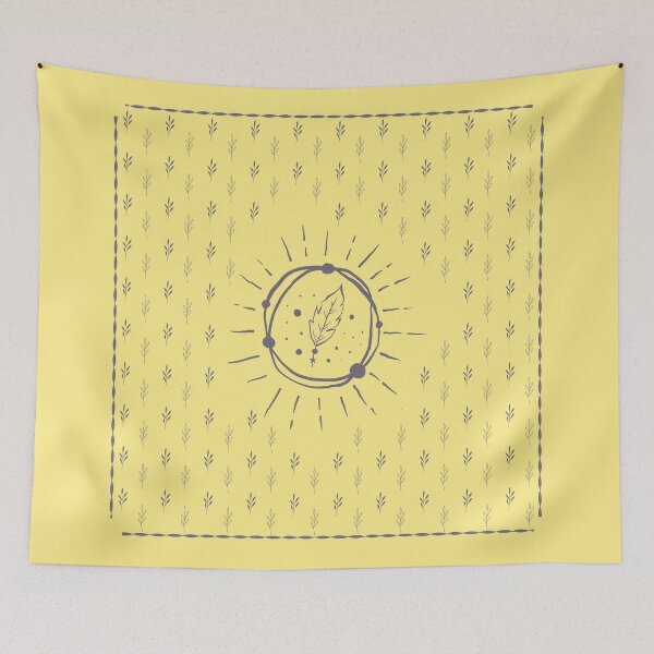Item preview, Altar Cloth - Yellow Leaves designed and sold by LochNestFarm.