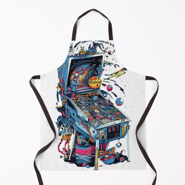 Item preview, Pinball Machine - Retro 80s Pinball Arcade designed and sold by retrotshirtsai.