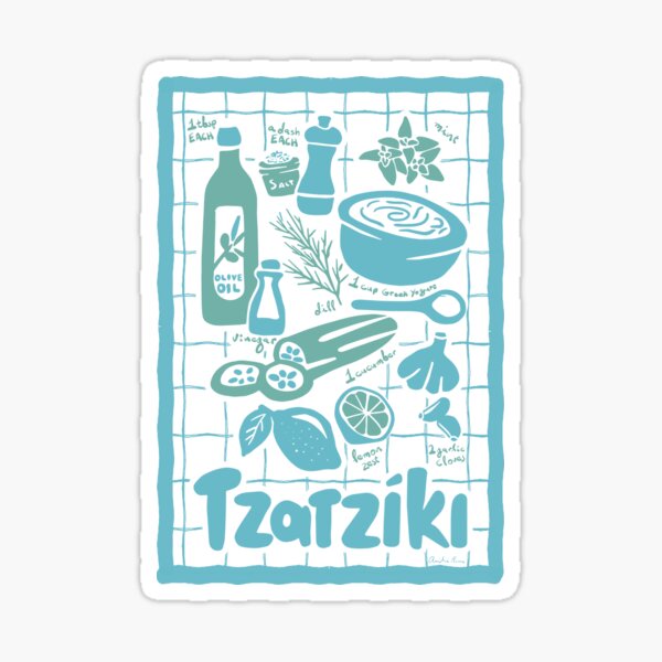Item preview, Tzatziki  designed and sold by Amilia Korre.