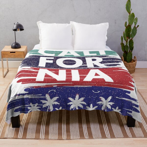 Item preview, California Typographic Vintage Style Design with Palm Trees designed and sold by deepakrode7.