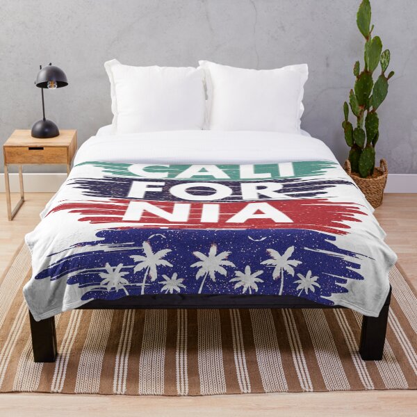 Item preview, California Typographic Vintage Style Design with Palm Trees designed and sold by deepakrode7.