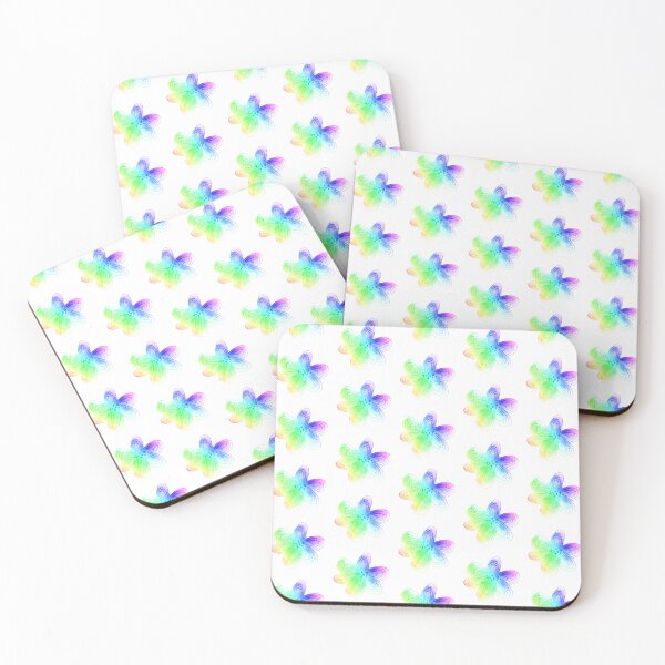 Item preview, Pastel rainbow flower painting sketch |  Pastel rainbow flower drawing pattern designed and sold by lausn.