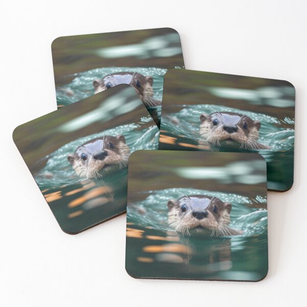 Item preview, Nature otter portrait designed and sold by M-Lin.