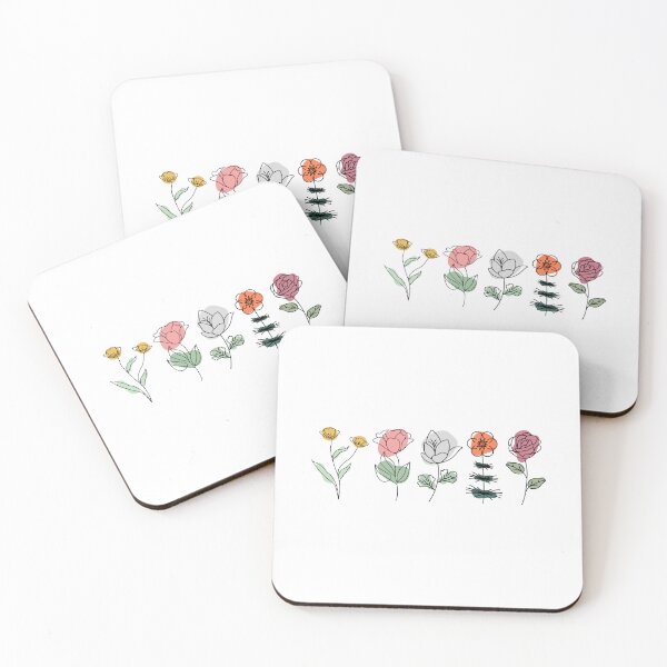 Item preview, Simple Boho Flowers designed and sold by Odetee.