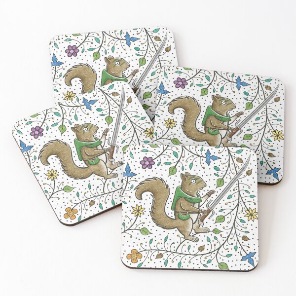 Item preview, Scoia'tael squirrel guerrilla | Medieval marginalia inspired by The Witcher designed and sold by MahakamWorkshop.