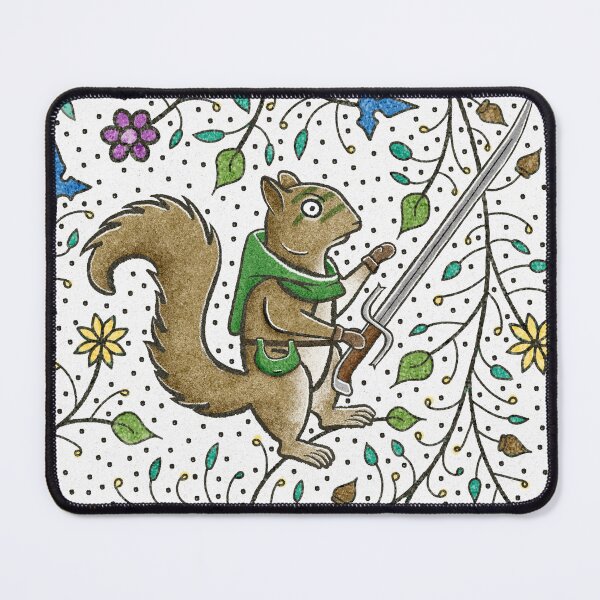 Item preview, Scoia'tael squirrel guerrilla | Medieval marginalia inspired by The Witcher designed and sold by MahakamWorkshop.