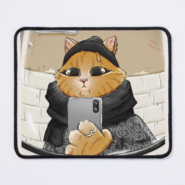 Item preview, Cute Cat taking a selfie designed and sold by polyillustrates.