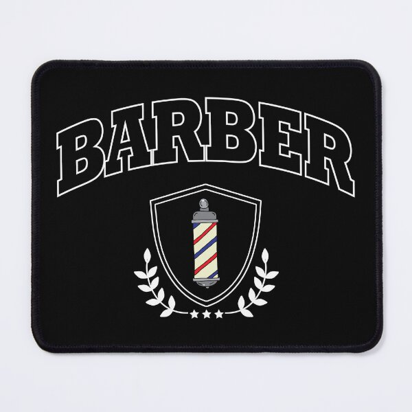 Item preview, Barber Shop University Vrsity Style designed and sold by HotHibiscus.