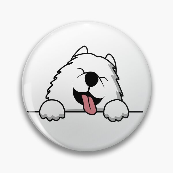 Item preview, ilustración de perro blanco designed and sold by Artgaus1.