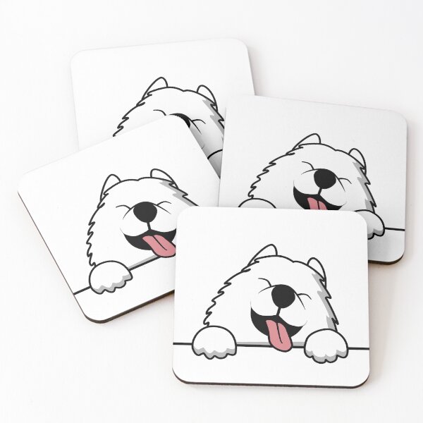 Item preview, white dog illustration designed and sold by Artgaus1.
