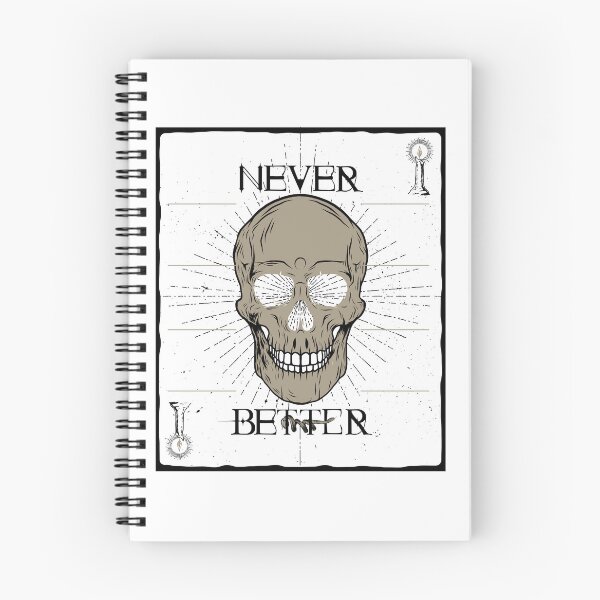 Item preview, Never Better,Skull designed and sold by Siriniart.