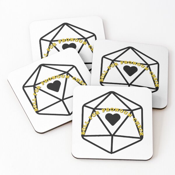 Item preview, Roll for Pronoun Check designed and sold by MxA19.