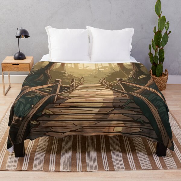 Item preview, A walkway in the forest designed and sold by KMSpace.