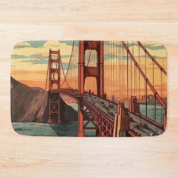 Item preview, The red bridge designed and sold by KMSpace.